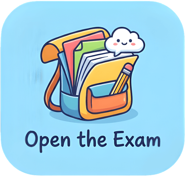 Open the Exam Logo